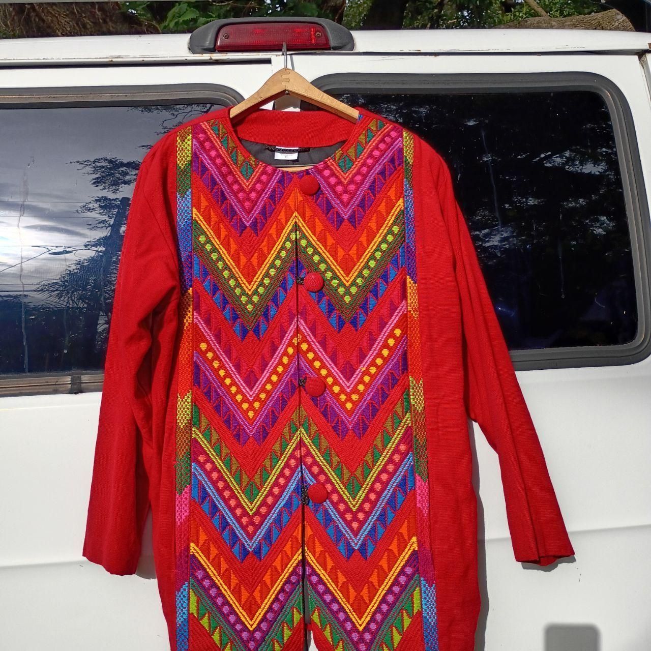 Guatemalan Huipil Jacket Women's Size Xl